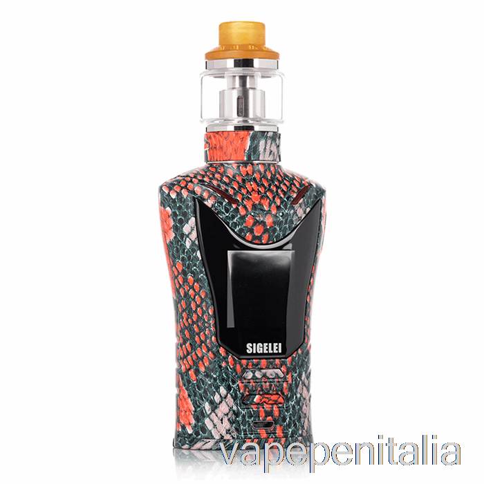 Penna Vape Sigelei Sobra 198w Tc Starter Kit Serpentino Rosso